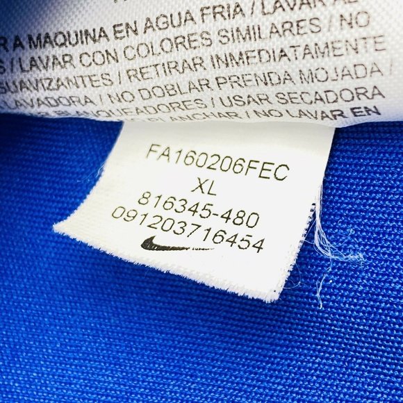 Nike Boys Player GFX Shirt Boys XL Logo Blue - Picture 9 of 9